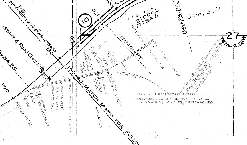 New Richmond Mine Map